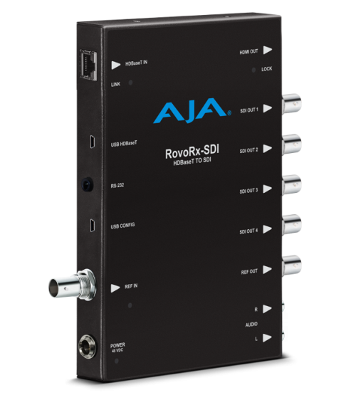 AJA RovoRx-SDI UltraHD/HD HDBaseT To SDI